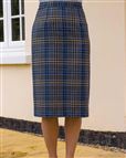 Overton Wool Mix Straight Skirt